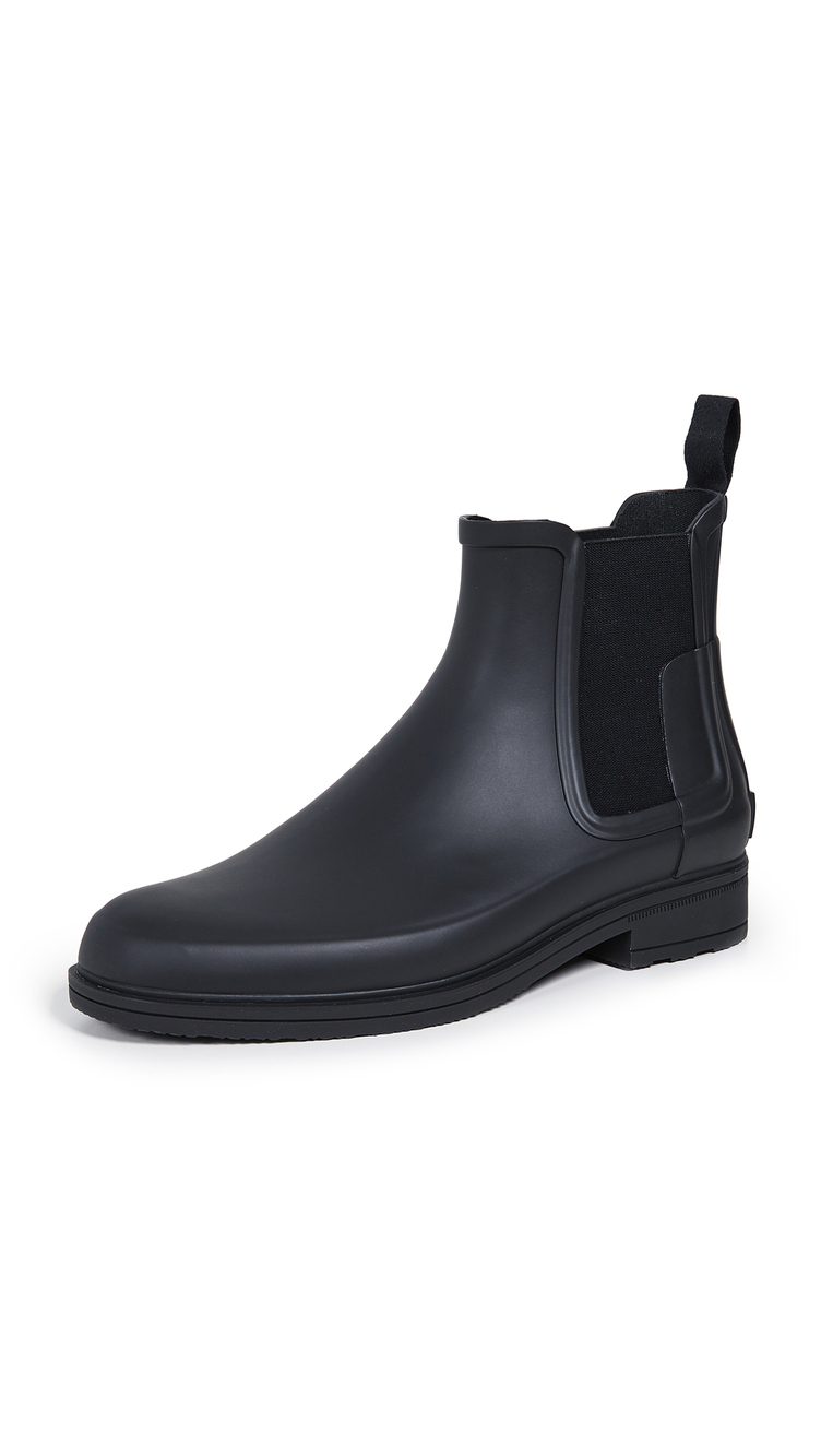 HUNTER WOMEN'S WORK WELLINGTON BOOTS, BLACK, 40
